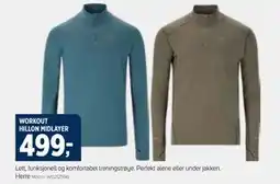 Sport 1 WORKOUT HILLON MIDLAYER, NOK 499 tilbud