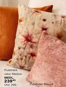 Kremmerhuset Putetrekk velur Medow, Medlemspris tilbud