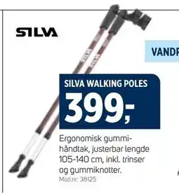 Sport 1 SILVA WALKING POLES, NOK 399 tilbud