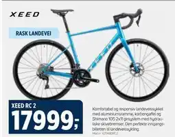 Sport 1 XEED RC 2, NOK 17999 tilbud