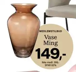 Kremmerhuset Vase Ming, NOK 399, Medlemspris tilbud