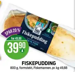Kiwi FISKEPUDDING, NOK 39.9 tilbud