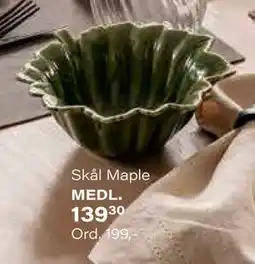 Kremmerhuset Skål Maple, Medlemspris tilbud