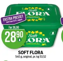 Kiwi SOFT FLORA, NOK 28.9 tilbud