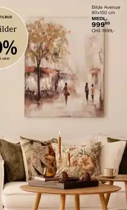 Kremmerhuset Bilde Avenue 80x100 cm, Medlemspris tilbud