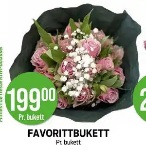Kiwi FAVORITTBUKETT, NOK 199 tilbud