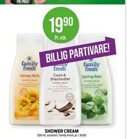 Kiwi SHOWER CREAM, NOK 19.9 tilbud
