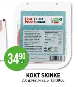 Kiwi KOKT SKINKE, NOK 34.9 tilbud
