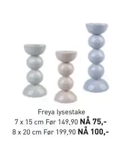 Kid Interiør Freya lysestake tilbud