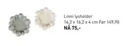 Kid Interiør Linni lysholder 16,2 x 16,2 x 4 cm, NOK 75 tilbud