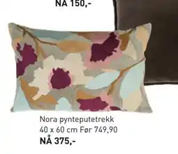 Kid Interiør Nora pynteputetrekk 40 x 60 cm, NOK 375 tilbud