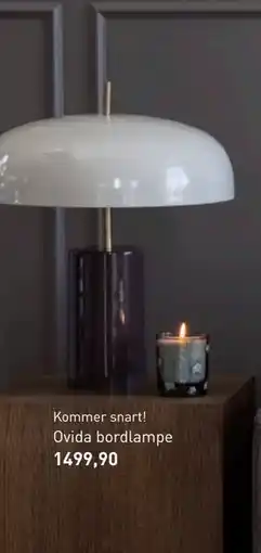 Kid Interiør Ovida bordlampe, NOK 1499.9 tilbud