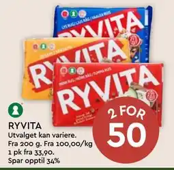 Coop Mega RYVITA, NOK 50 tilbud