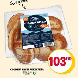 Coop Extra COOP FRA HAVET FISKEKAKER, NOK 103 tilbud
