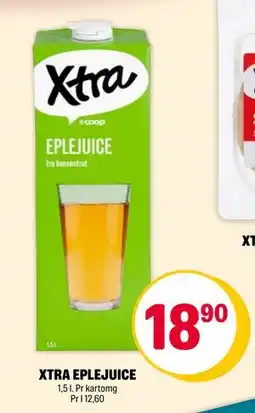 Coop Extra XTRA EPLEJUICE, NOK 18.9 tilbud