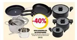 Coop Extra SPiiS KASSEROLLER OG STEKEPANNER tilbud