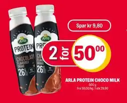 Coop Extra ARLA PROTEIN CHOCO MILK, NOK 50 tilbud