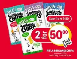 Coop Extra RIFLA SØRLANDSCHIPS, NOK 50 tilbud