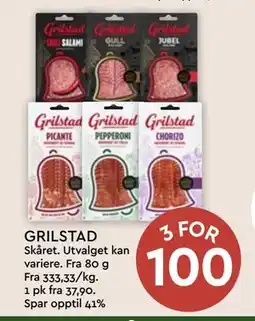 Coop Mega GRILSTAD, NOK 100 tilbud