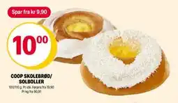Coop Extra COOP SKOLEBRØD/ SOLBOLLER, NOK 10 tilbud