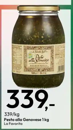 Pesto alla Genovese 1 kg, NOK 339