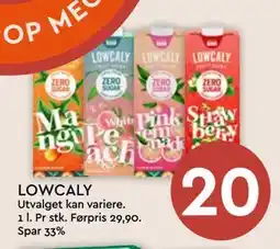 Coop Mega LOWCALY, NOK 20 tilbud