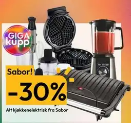 Gigaboks Alt kjøkkenelektrisk fra Sabor tilbud