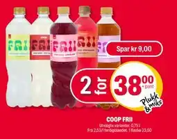 Coop Extra COOP FRII, NOK 38 tilbud
