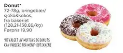 Meny Donut, NOK 10 tilbud