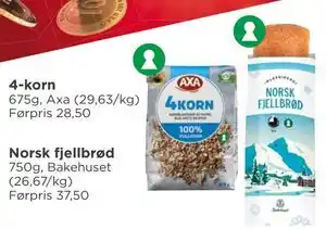 Meny 4-korn, NOK 20 tilbud