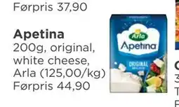 Meny Apetina, NOK 25 tilbud