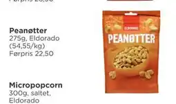 Meny Peanøtter, NOK 15 tilbud