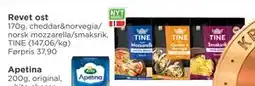 Meny Revet ost, NOK 25 tilbud