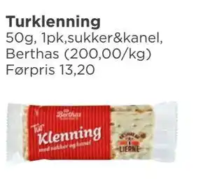 Meny Turklenning, NOK 10 tilbud