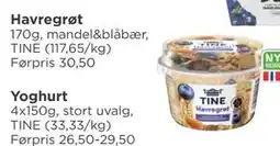 Meny Havregrøt, NOK 20 tilbud