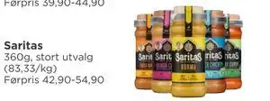 Meny Saritas, NOK 30 tilbud
