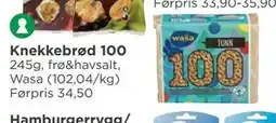 Meny Knekkebrød 100, NOK 25 tilbud