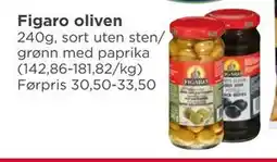 Meny Figaro oliven, NOK 20 tilbud
