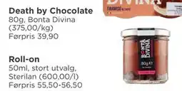 Meny Death by Chocolate, NOK 30 tilbud