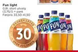 Meny Fun light, NOK 30 tilbud