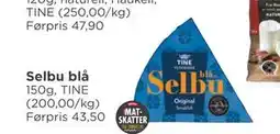 Meny Selbu blå, NOK 30 tilbud