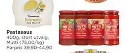 Meny Pastasaus, NOK 30 tilbud