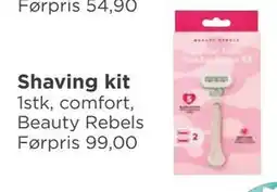 Meny Shaving kit, NOK 40 tilbud