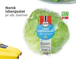 Meny Norsk isbergsalat, NOK 20 tilbud