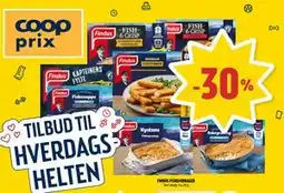Coop Prix FINDUS FISKEMIDDAGER tilbud