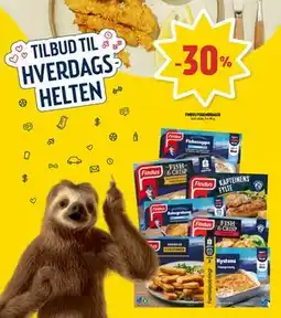 Coop Prix FINDUS FISKEMIDDAGER tilbud