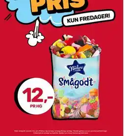 Matkroken Nidar smågodt i løsvekt, NOK 12 tilbud