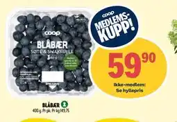 Coop Prix BLÅBÆR, Medlemspris tilbud