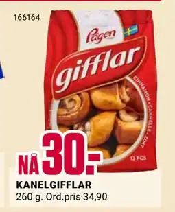 Europris KANELGIFFLAR, NOK 30 tilbud