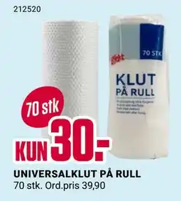 Europris UNIVERSALKLUT PÅ RULL, NOK 30 tilbud